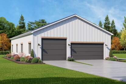 Barn House Plan #1462-00131 Elevation Photo