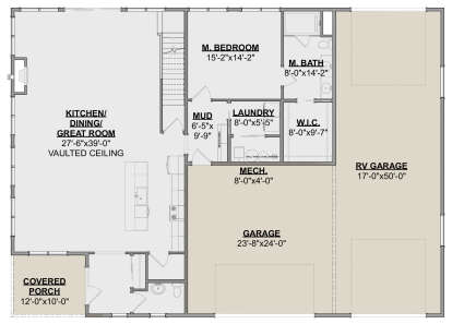 Main Floor  for House Plan #1462-00132