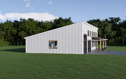 Barn House Plan #1462-00133 Elevation Photo