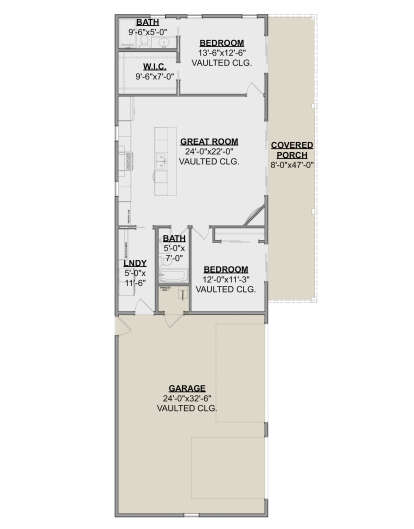 Main Floor  for House Plan #1462-00134