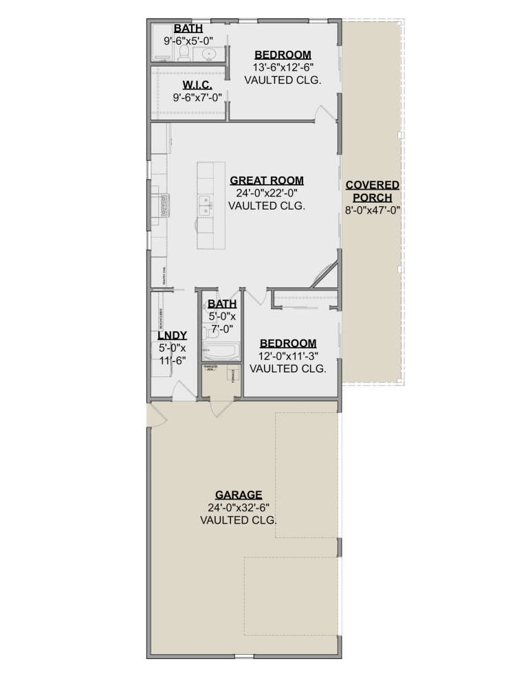 House Plan House Plan #32086 Drawing 1