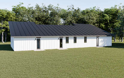 Barn House Plan #1462-00135 Elevation Photo