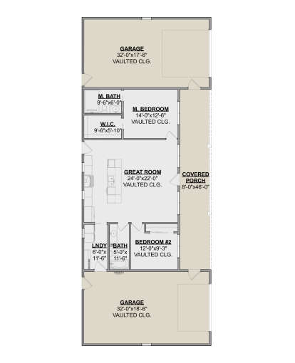 Main Floor  for House Plan #1462-00135