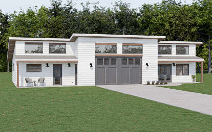 Barn House Plan #1462-00137 Elevation Photo