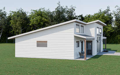 Barn House Plan #1462-00137 Elevation Photo