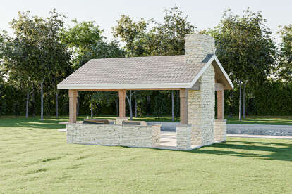 Modern Farmhouse House Plan #1462-00138 Elevation Photo