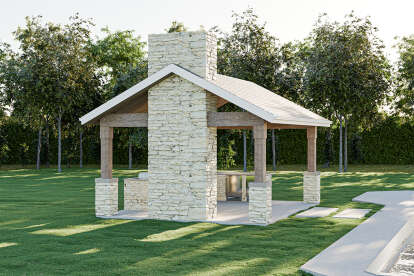 Modern Farmhouse House Plan #1462-00138 Elevation Photo