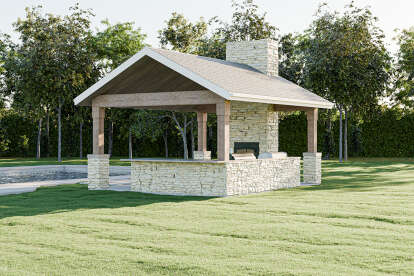 Modern Farmhouse House Plan #1462-00138 Elevation Photo