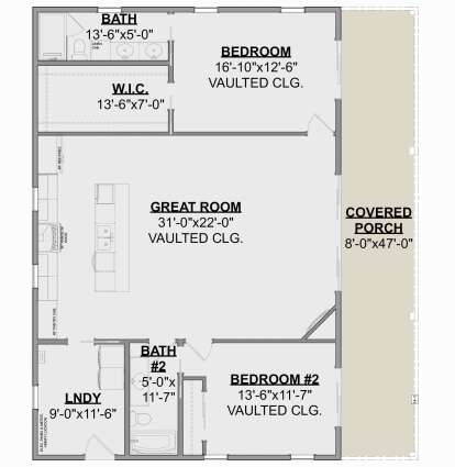 Main Floor  for House Plan #1462-00140