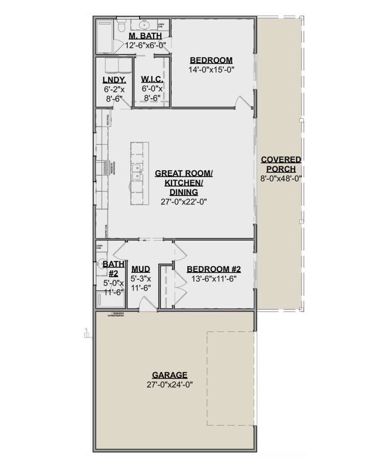House Plan House Plan #32093 Drawing 1