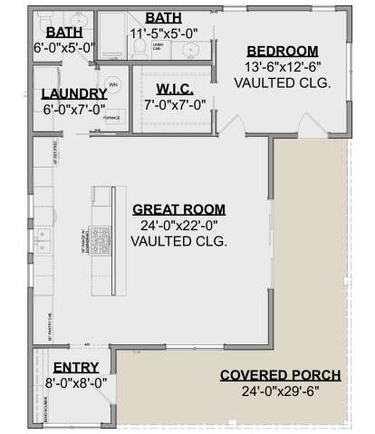 Main Floor  for House Plan #1462-00143