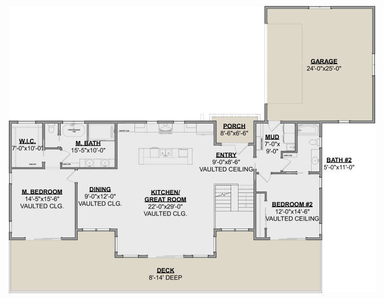 House Plan House Plan #32098 Drawing 1