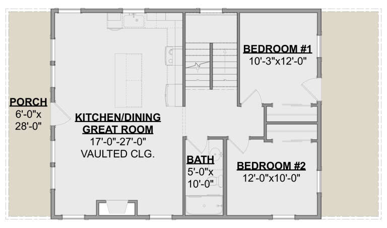 House Plan House Plan #32099 Drawing 1