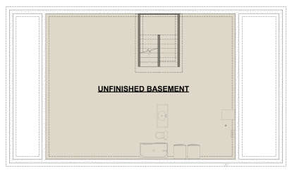Basement for House Plan #1462-00147