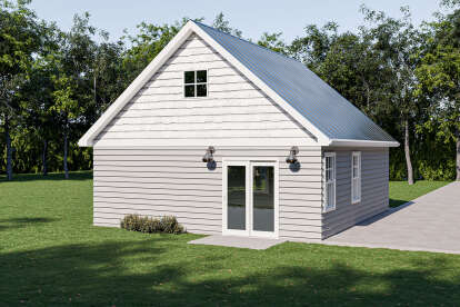 Cottage House Plan #1462-00154 Elevation Photo