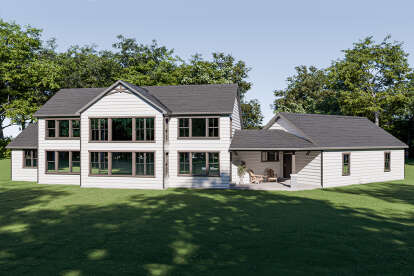 Modern Farmhouse House Plan #1462-00156 Elevation Photo