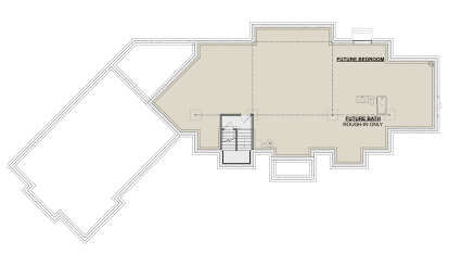 Basement for House Plan #1462-00156