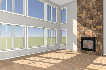 Modern Farmhouse House Plan #1462-00156 Additional Photo
