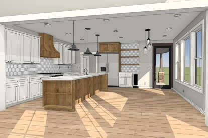 Modern Farmhouse House Plan #1462-00156 Additional Photo