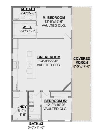 Main Floor for House Plan #1462-00159