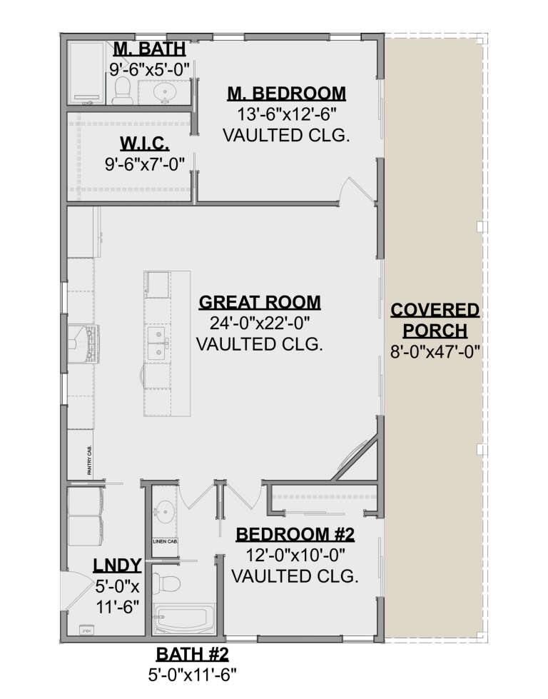 House Plan House Plan #32111 Drawing 1