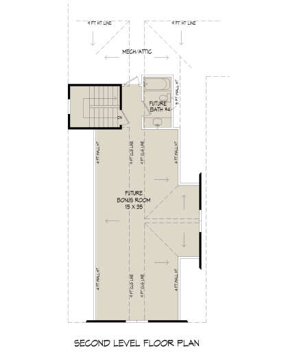 Bonus Room for House Plan #940-01210