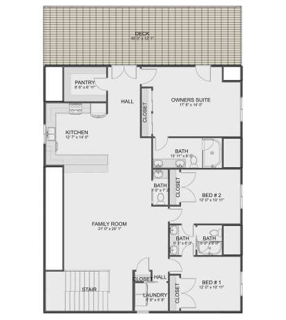 Main Floor for House Plan #2802-00323