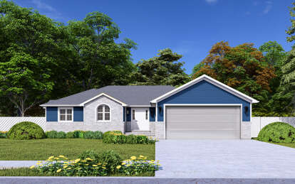 Traditional House Plan #2802-00326 Elevation Photo