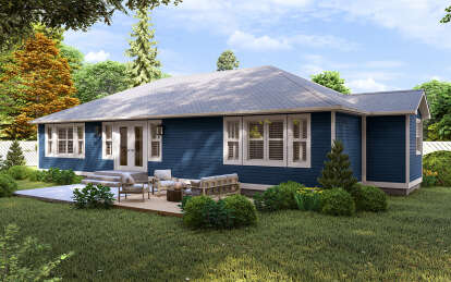 Traditional House Plan #2802-00326 Elevation Photo