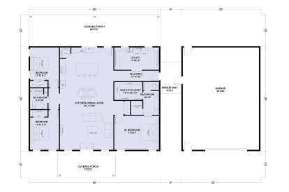 Main Floor  for House Plan #625-00028