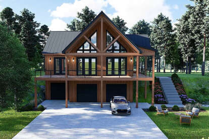 Craftsman House Plan #940-01211 Elevation Photo