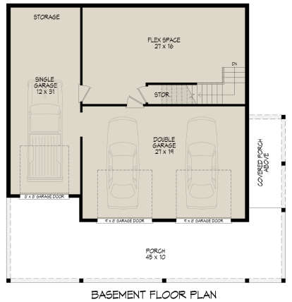 Basement for House Plan #940-01211