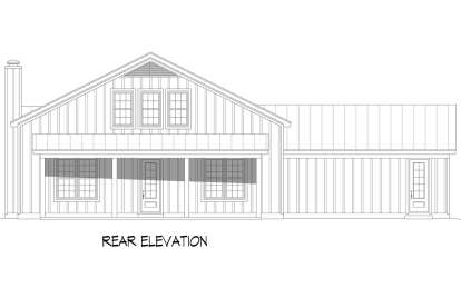 Modern Farmhouse House Plan #940-01212 Elevation Photo