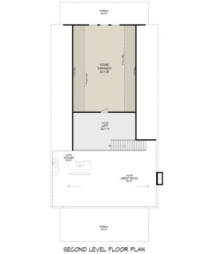 Second Floor for House Plan #940-01212