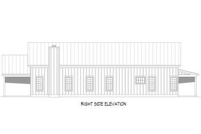 Modern Farmhouse House Plan #940-01213 Elevation Photo