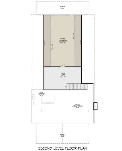 Second Floor for House Plan #940-01213
