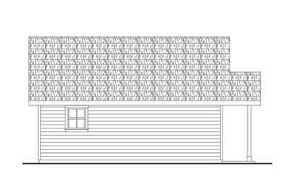 Cottage House Plan #035-01107 Elevation Photo