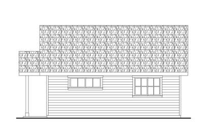 Cottage House Plan #035-01107 Elevation Photo