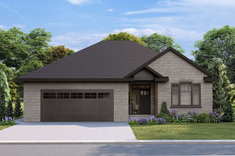 House Plan House Plan #32132 Front Elevation 