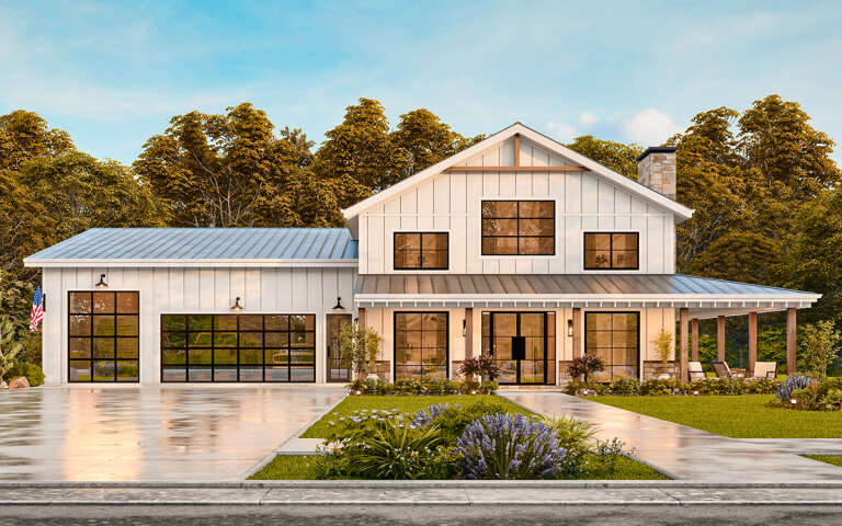 House Plan House Plan #32134 Front Elevation 