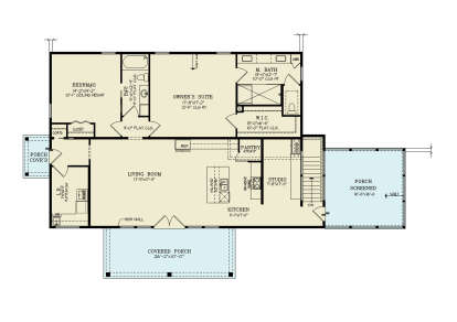 Main Floor  for House Plan #699-00399