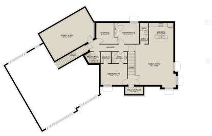 Basement for House Plan #2802-00327