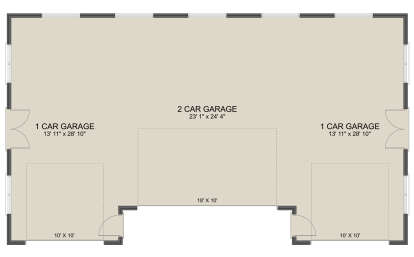Main Floor  for House Plan #2802-00328
