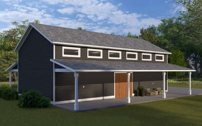 Barn House Plan #2802-00330 Elevation Photo
