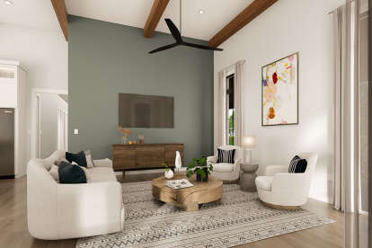 Barn House Plan #041-00376 Additional Photo