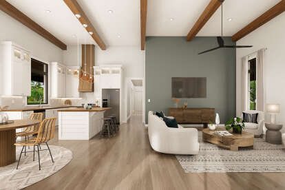 Barn House Plan #041-00376 Additional Photo