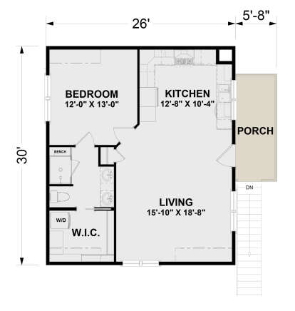 Second Floor for House Plan #6316-00015