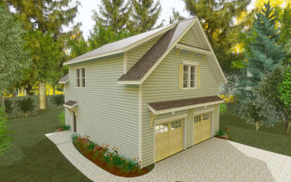 Modern Farmhouse House Plan #6316-00016 Elevation Photo