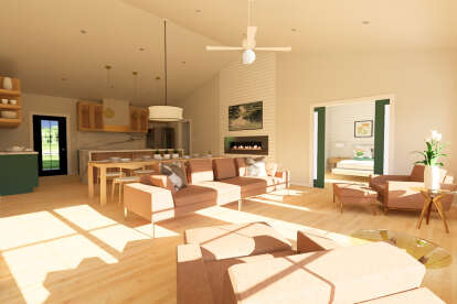 Modern Farmhouse House Plan #2699-00041 Additional Photo