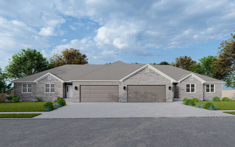 House Plan House Plan #32152 Front Elevation 